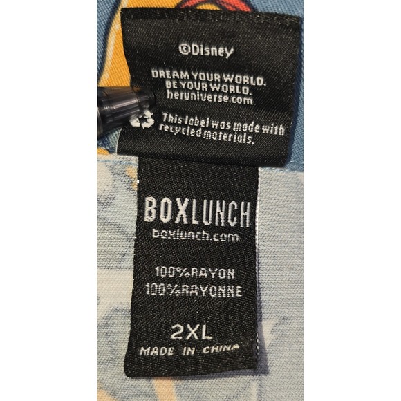 DISNEY Mickey Mouse And Friends 2XL Pajama Top Surfboard Summer -1888 - Picture 5 of 8